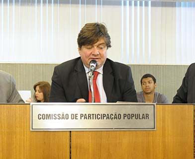 André Quintão na Comissão de Participação Popular
